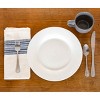 Slickblue Versatile Hand-Spun Cotton Dinner Napkin, 20x20 Inches, Striped Design, Machine Washable, Multiple Colors - 2 of 3