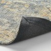 5'x7' Warm Bright Area Rug Indigo - Threshold™ designed with Studio McGee: Floral Botanical Low Pile Indoor Rug - 4 of 4