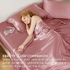 Satin Sheets Queen Size - Similar to Silk Sheets, Silky Bedsheet, Luxury & Ultra Soft, Non-Fading & Wrinkle Free, Good for Hair & Skin, Gifts for Wome - 4 of 4
