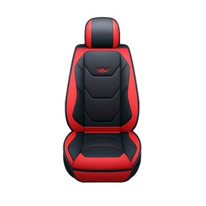 GOTGELIF Universal PU Leather Car Seat Cushion Cover, Full Protection, Non-Slip, & Breathable - 1 of 4