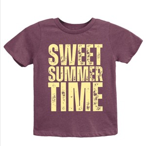 The Juniper Shop Sweet Summer Time Block Distressed Youth Short Sleeve Tee - 1 of 4