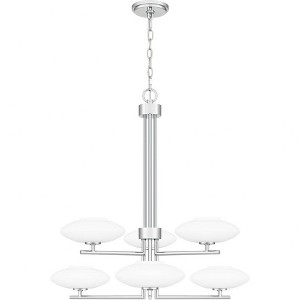 Quoizel Lighting Chenal 6 - Light Chandelier in  Polished Chrome - 1 of 4