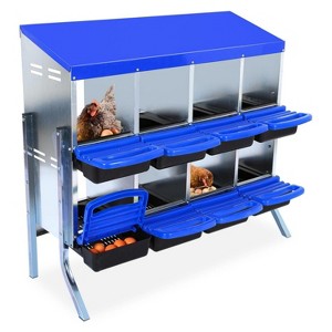 GustoWave Metal Chicken Nesting Box - 1 of 4