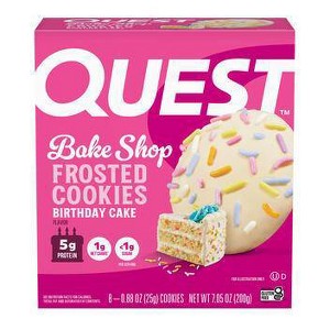 Quest Nutrition 5g Protein Frosted Cookie - Birthday Cake - 8ct - 1 of 4