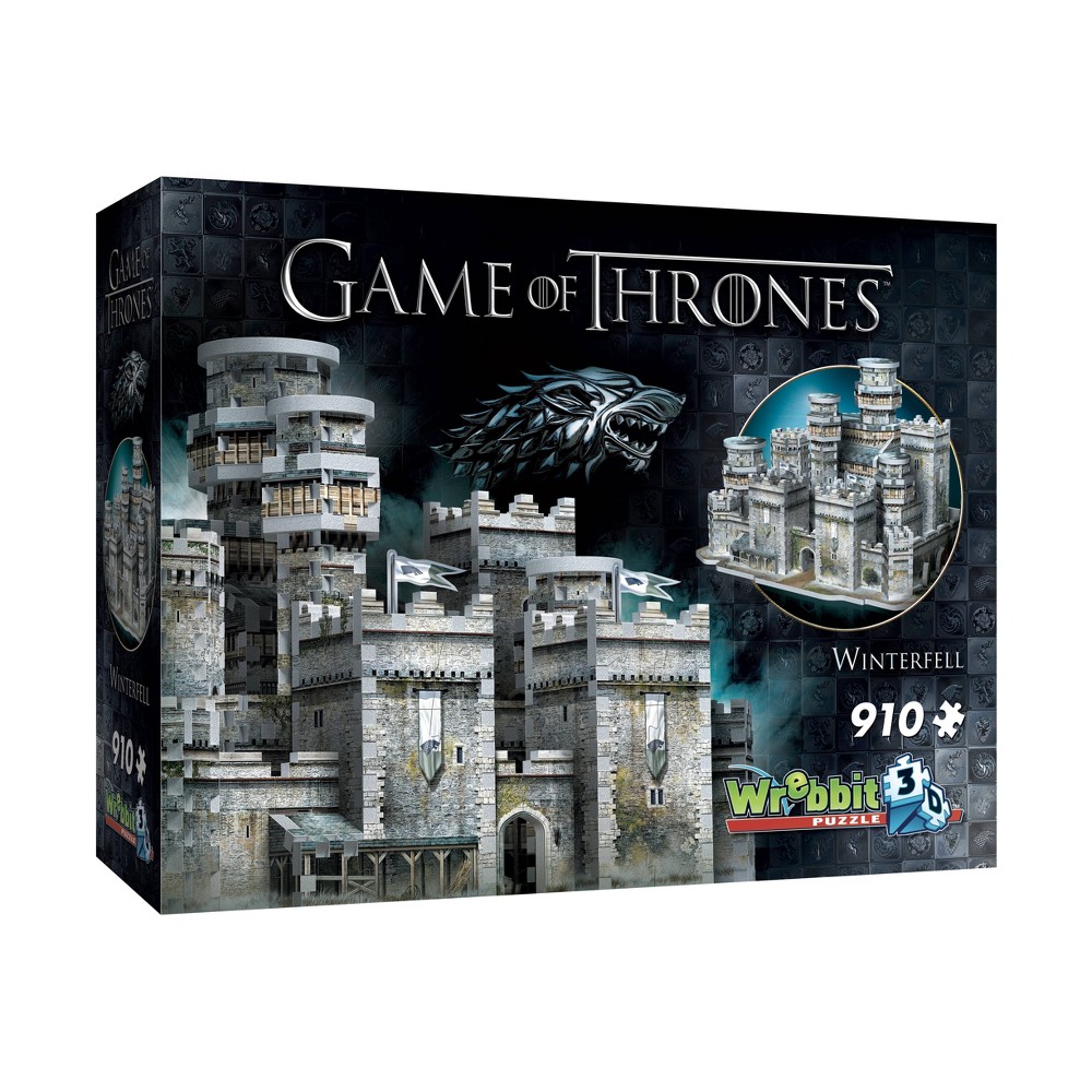 Photos - Jigsaw Puzzle / Mosaic Game of Thrones Winterfell 3D Puzzle 910pc