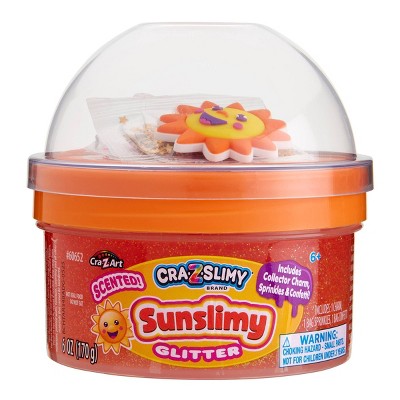 Cra-Z-Slimy Slime Dome Orange Sunslimy
