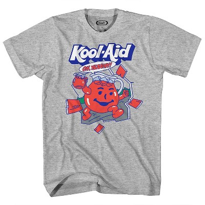 Mens Kool-Aid Oh Yeah Shirt - Kool Aid Drink Mix - Kool-Aid Man Oh Yeah Graphic T-Shirt