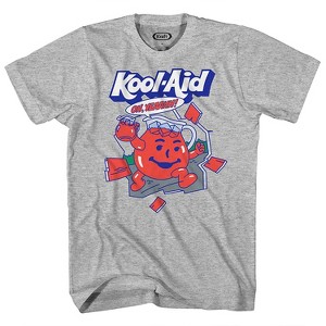 Mens Kool-Aid Oh Yeah Shirt - Kool Aid Drink Mix - Kool-Aid Man Oh Yeah Graphic T-Shirt - 1 of 4