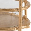 Park Designs Patricia Heaton Home Rainforest Gold Bark Pillar Holder - 3 of 4