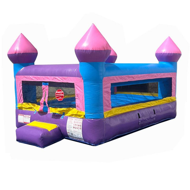 Pogo Crossover Kids Junior Inflatable Bounce House with Blower, Jumper, 1 of 8