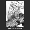 Mens Rooster Fighter Demon Fight Panel T Shirt - 2 of 3