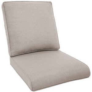 POCASSY Outdoor Chair Cushions Set, 22.5 x 25 Replacement Outdoor Cushions for Patio Furniture Dining Rocking Swivel Chairs Sofa Loveseat - 1 of 4