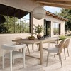 TOV Furniture Alexa Rattan Performance Fabric Dining Chair - 2 of 4