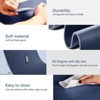 Gruper Thick Yoga Mat Non Slip, Large Size 72" L x 32" W x 0.6" TH, Premium Exercise & Fitness Mat with Carrying Strap and Bag, Workout Mats for Home - 2 of 4