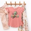 The Juniper Shop Big Sister Lightning Bolt Toddler Flutter Sleeve Tee - 2 of 2