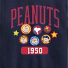 Boys' - Peanuts - Peanuts Crew Athletic Graphic Long Sleeve Fleece Sweatshirt - 2 of 4