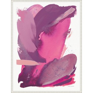 Amanti Art Imagination Plum by Jocelyn Elizabeth Framed Canvas Wall Art - 1 of 4