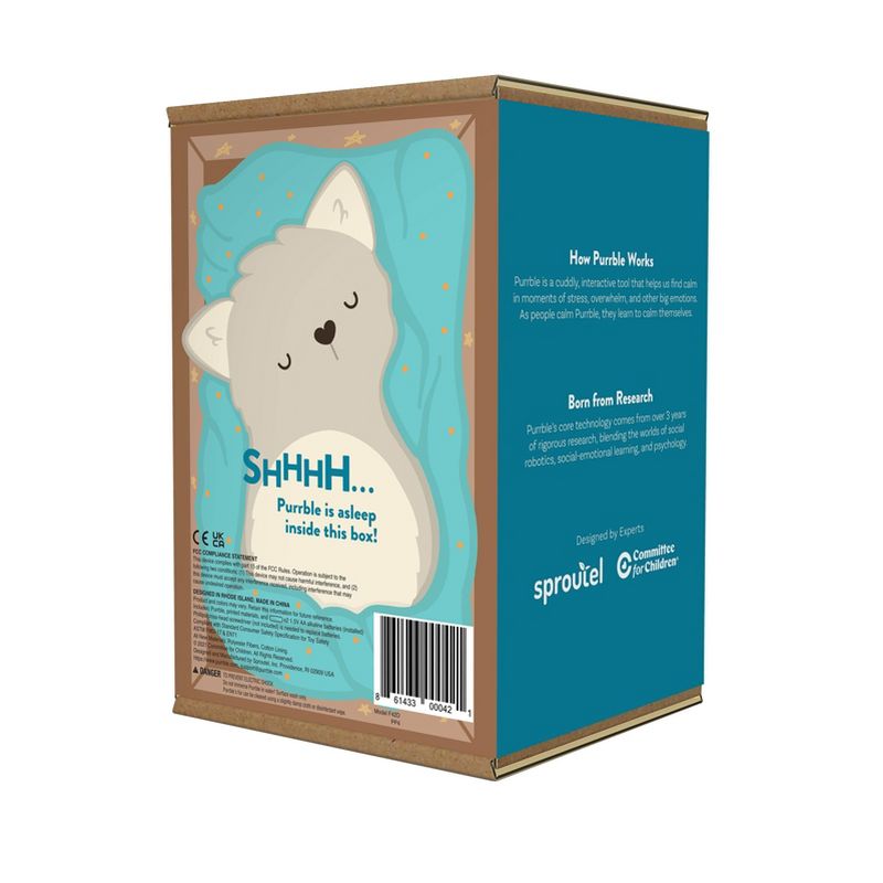 Purrble Calming Toy Companion - Interactive Plush, 3 of 7