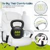 BestMassage Big and Tall Office Chair Desk Chair with 500 lbs Weight Capacity & PU Leather Upholstery  Task Computer Chair for Heavy People - 4 of 4