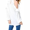 Women's Pia Ruffle Cold-Shoulder Blouse - ee:some - 2 of 4
