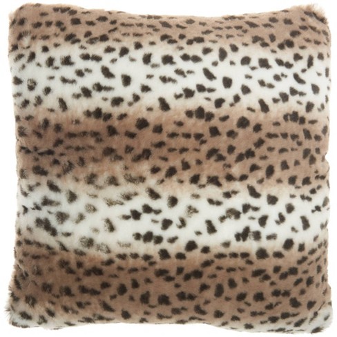 Deer shop fur pillow