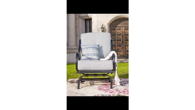 Steel Spring Patio Accent Chair - Lokatse
, 2 of 12, play video