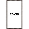 PosterPalooza | Deco Black Picture Frame - UV Acrylic, Foam Board Backing, Hanging Hardware - 2 of 4
