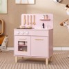 Infans Kids Kitchen Playset with Light up Stove & Cooking Sounds Oven Sink Faucet - 3 of 4