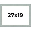 PosterPalooza | Refined Blue Picture Frame - UV Acrylic, Backing Board, Hanging Hardware Included - 2 of 4
