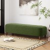 TiramisuBest Comfortable Ottoman, White - 2 of 4