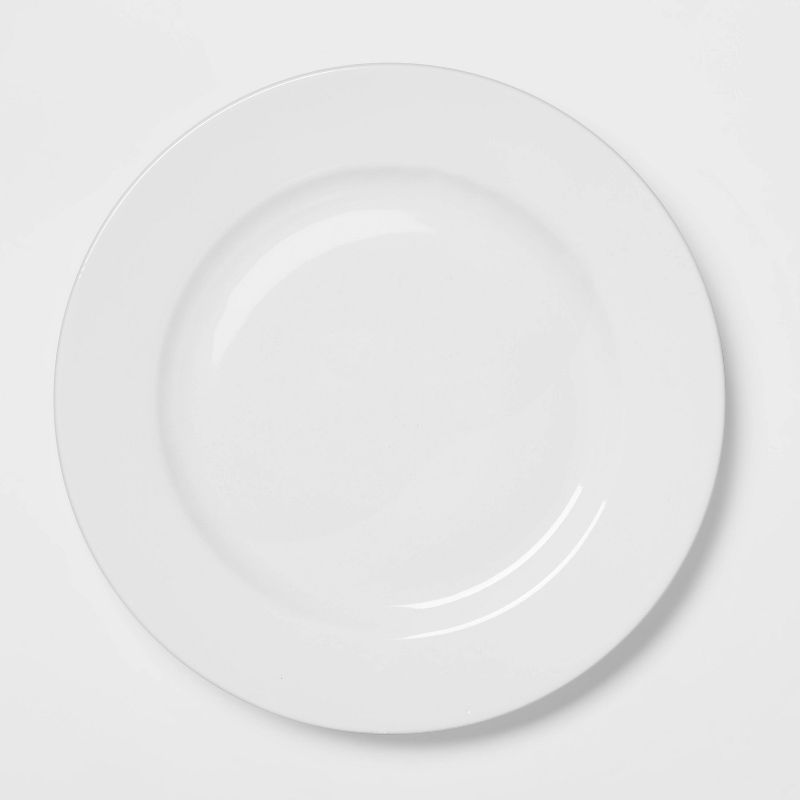 16pc Porcelain Dinnerware Set White - Threshold&#8482;, 4 of 12