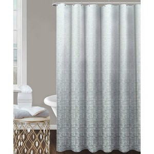 The Lakeside Collection Ombre Yarn Dyed Shower Curtain - 1 of 1