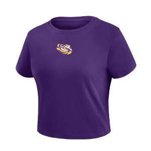NCAA LSU Tigers Women's Fashion Top - 1 of 3