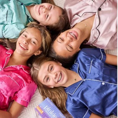 Pinkie Tween & Teen Ultra-Thin Organic Topsheet Overnight Pads with Wings - 16ct