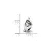 Black Bow Jewelry Sterling Silver with Crystals Mother & Child Hands Bead Charm - 2 of 3