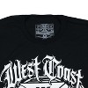 Seven Times Six West Coast Choppers T-Shirt Men's Fool Proof Logo Design Short Sleeve Tee Black - 3 of 3