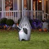 Gemmy  Airblown Inflatable Zero w/Doghouse Scene Disney, 5 ft Tall, Grey - 2 of 2