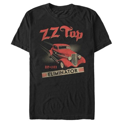 Men's Zz Top Eliminator T-shirt - Black - Large : Target