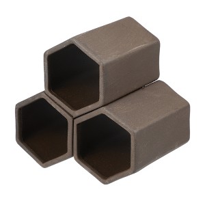 Unique Bargains Resin Aquarium Hideaway Rock Cave Fish Tank Decoration Brown 2.76''x3.66''x3.74'' - 1 of 4