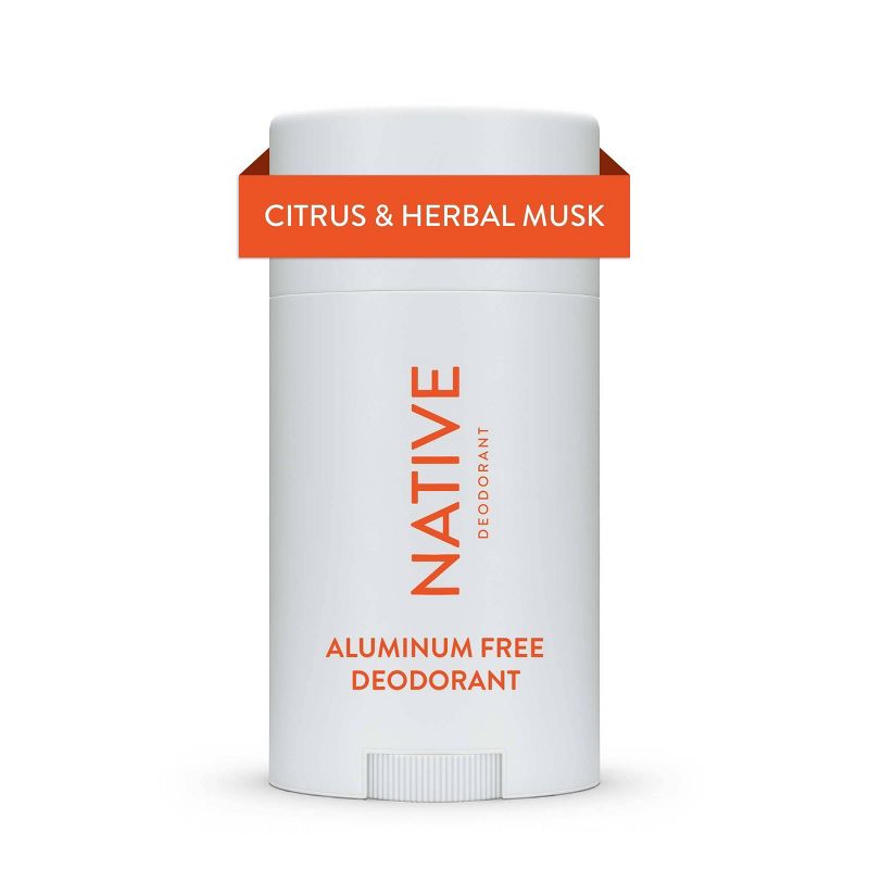 Native Deodorant - Citrus &#38; Herbal Musk - Aluminum Free - 2.65 oz, 1 of 13