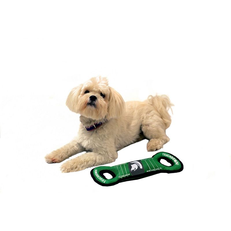 NCAA Michigan State Spartans Field Dog Toy, 3 of 5