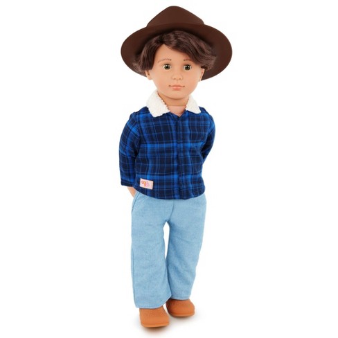 Our Generation Dustin 18 Boy Doll In A Western style Country Outfit Target