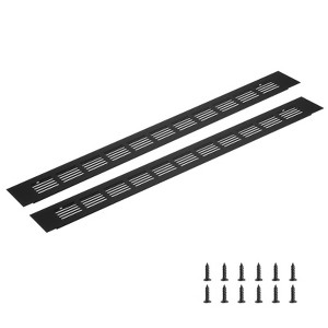 Unique Bargains Rectangle Ventilation Grille, Aluminum - 1 of 3