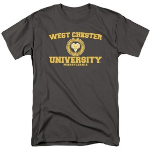 West Chester University Official Circle Logo Adult T Shirt, Black - 1 of 4