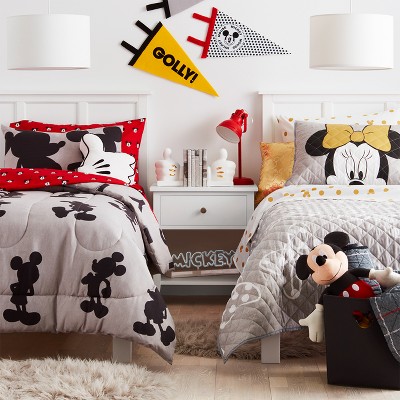 Disney Mickey Mouse Minnie Mouse Pillowfort Kids Bedroom