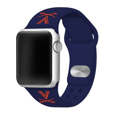 NCAA Virginia Cavaliers Silicone Apple Watch Band 38mm