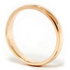 Pompeii3 4mm Step Cut Polished Wedding Band 14K Yellow Gold - 3 of 4
