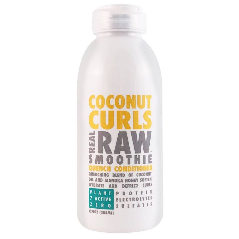 Real Raw Shampoothie Coconut Curls Quench Conditioner - 12 fl oz, 1 of 6