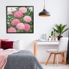 Stupell Industries Pink Hydrangea Impressions Framed Giclee Art, Black, 24" x 24" - 3 of 4