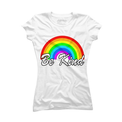Adult Design By Humans Be Kind Rainbow Autism Awareness By T-Shirt